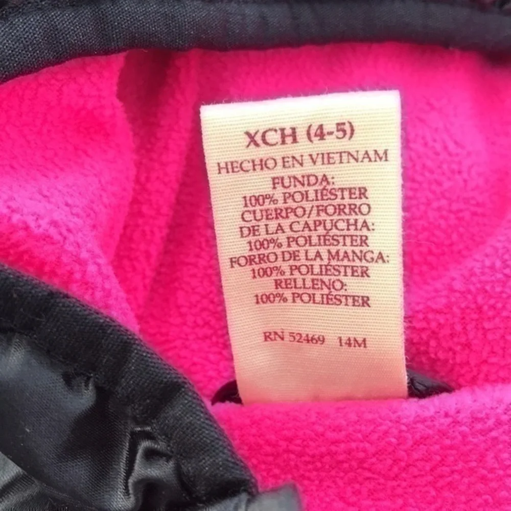 Faded Glory Winter Jacket XS (4/5) Black 100% Polyester